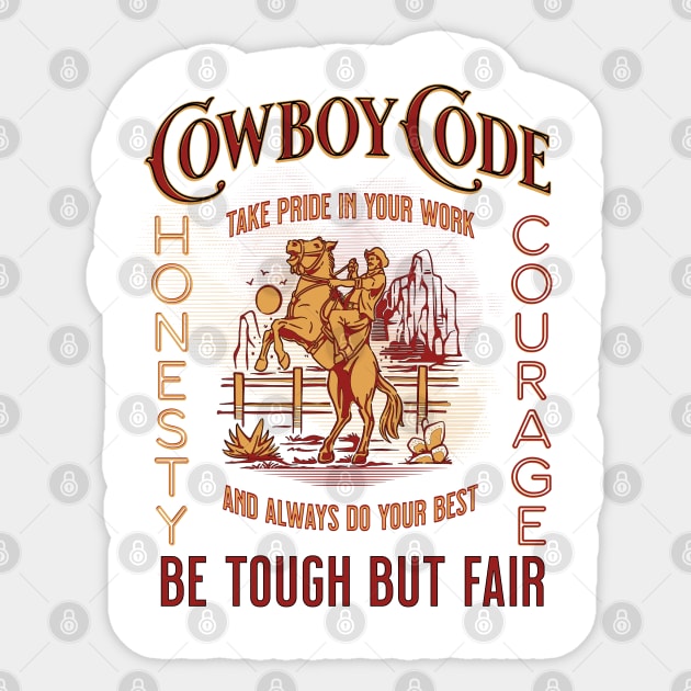 Cow boy Sticker by Graphic tees